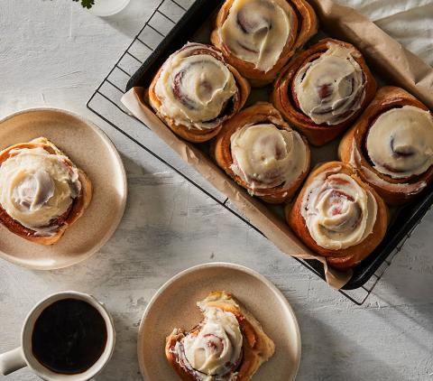 Bakers Delight Sticky Cinnamon Scroll