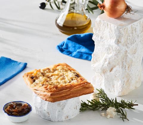 Bakers Delight Onion Fetta Danish
