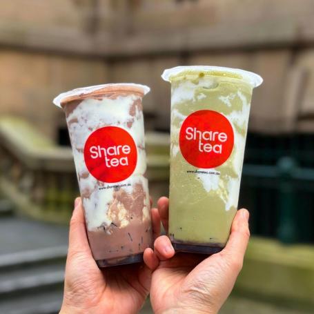 Share tea indulgent blends