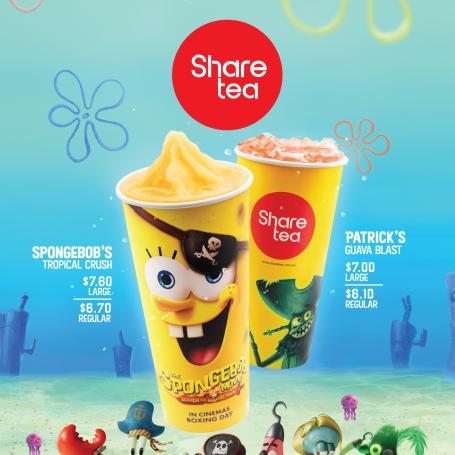 SpongeBob Tile ShareTea Collab
