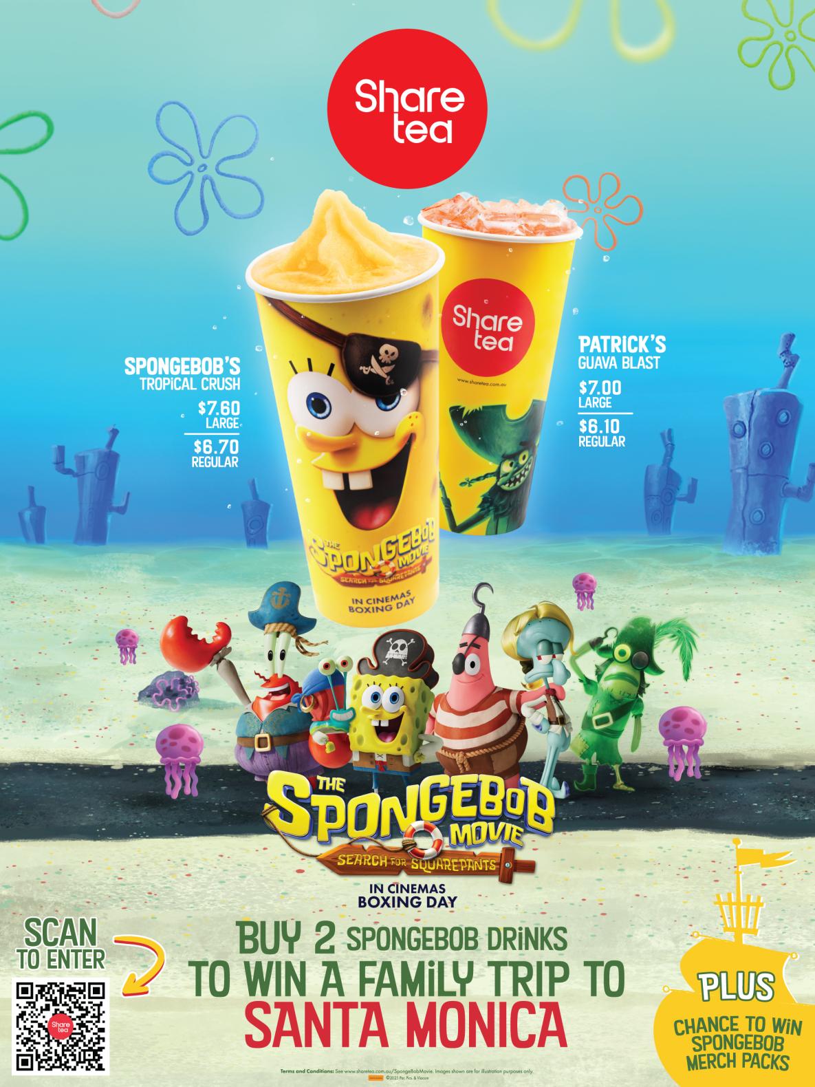 Sharetea SpongeBob Poster 1