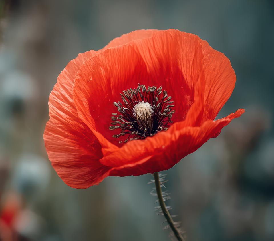 Anzac Day personalise a poppy 